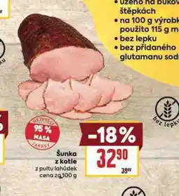 Billa Šunka z kotle nabídka