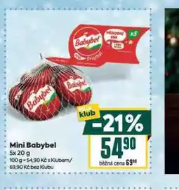 Billa Mini babybel nabídka