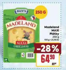 Billa Madeland maxi plátky nabídka