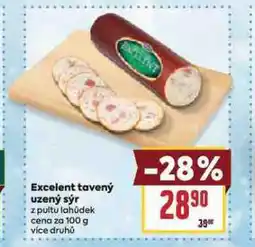 Billa Excelent tavený uzený sýr nabídka