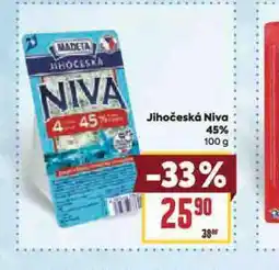 Billa Jihočeská niva 45% nabídka