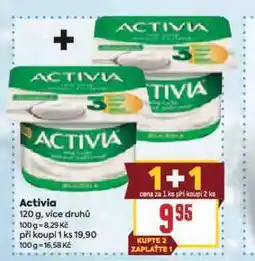 Billa Activia nabídka