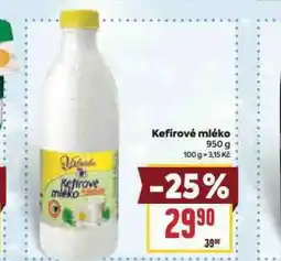 Billa Kefírové mléko nabídka