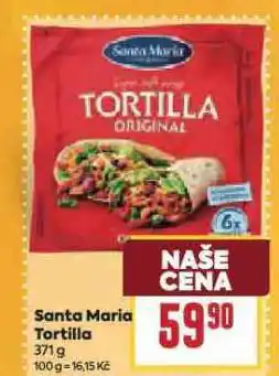 Billa Santa maria tortilla nabídka