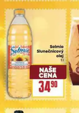 Billa Solmio slunečnicový olej nabídka