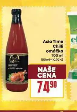 Billa Asia time chilli omáčka nabídka