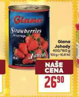 Billa Giana jahody nabídka