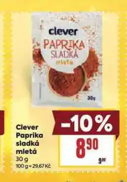 Billa Clever paprika sladká mletá nabídka