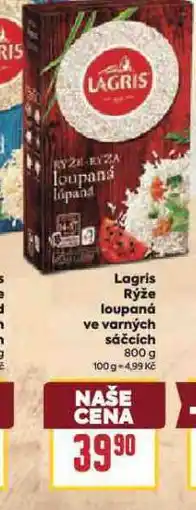 Billa Lagris rýže loupaná nabídka