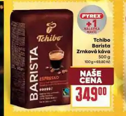 Billa Tchibo barista zrnková káva nabídka