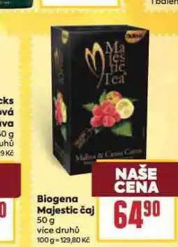 Billa Biogena majestic čaj nabídka