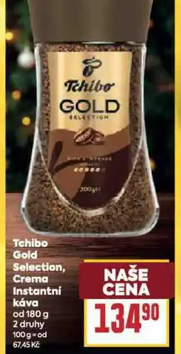Billa Tchibo gold selection nabídka