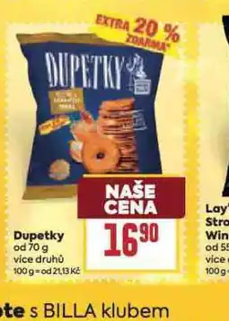 Billa Dupetky nabídka