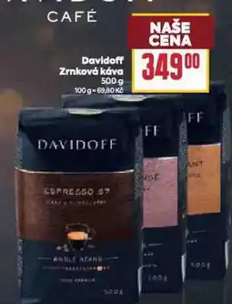 Billa Davidoff zrnková káva nabídka