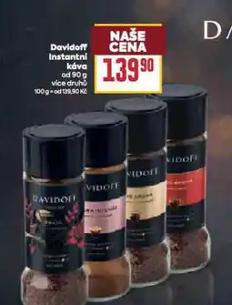 Billa Davidoff instantní káva nabídka
