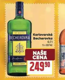 Billa Karlovarská becherovka nabídka