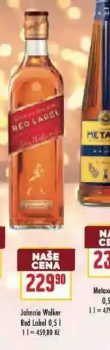 Billa Johnnie walker red label nabídka