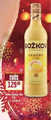Billa Božkov vaječný likér nabídka