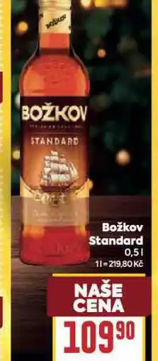 Billa Božkov standard nabídka