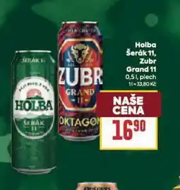 Billa Pivo holba šerák 11 nabídka