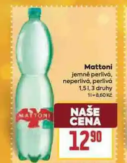 Billa Mattoni nabídka