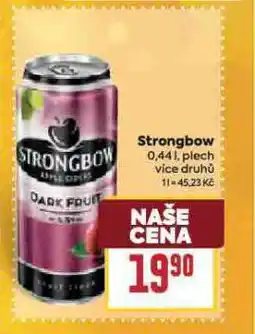 Billa Strongbow nabídka