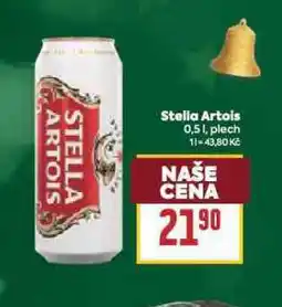 Billa Pivo stella artois nabídka