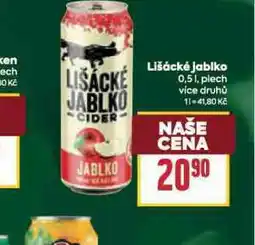 Billa Lišácké jablko nabídka