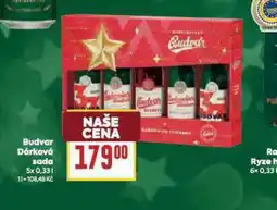 Billa Budvar dárková sada nabídka