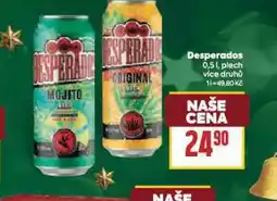 Billa Desperados nabídka