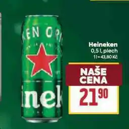 Billa Heineken nabídka