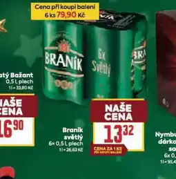 Billa Braník nabídka