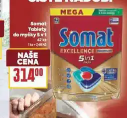 Billa Somat tablety do myčky nabídka
