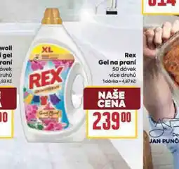 Billa Rex gel na praní nabídka
