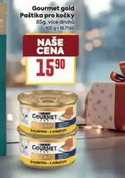 Billa Gourmet gold paštika pro kočky nabídka