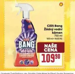 Billa Cillit bang žádný vodní kámen nabídka