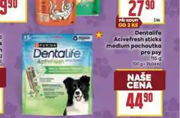 Billa Xdentalife pochoutka pro psy nabídka
