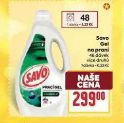 Billa Savo gel na praní nabídka