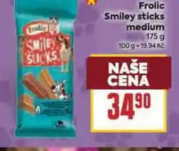 Billa Frolic smiley sticks medium nabídka