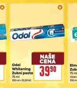 Billa Odol whitening zubní pasta nabídka