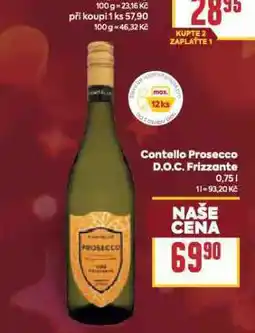 Billa Contello prosecco doc frizante nabídka