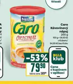Billa Caro nabídka