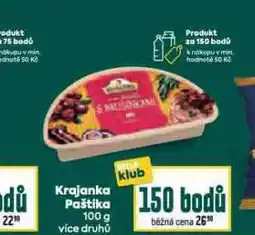 Billa Krajanka paštika nabídka