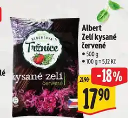 Albert Zelí kysané červené nabídka