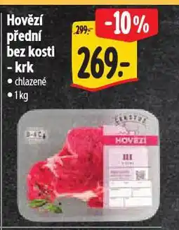 Albert Hovězí přední bez kosti nabídka