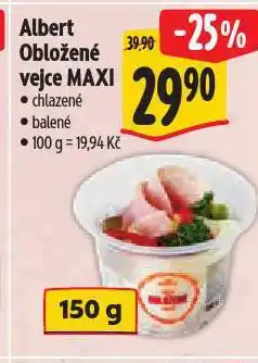 Albert Obložené vejce maxi nabídka