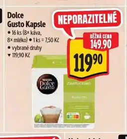 Albert Kávové kapsle dolce gusto nabídka