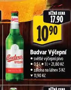 Albert Pivo budvar nabídka
