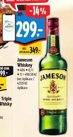 Albert Jameson whiskey nabídka