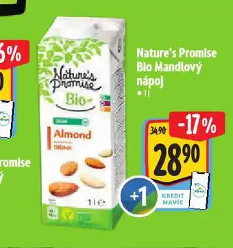 Albert Bio mandlový nápoj nabídka